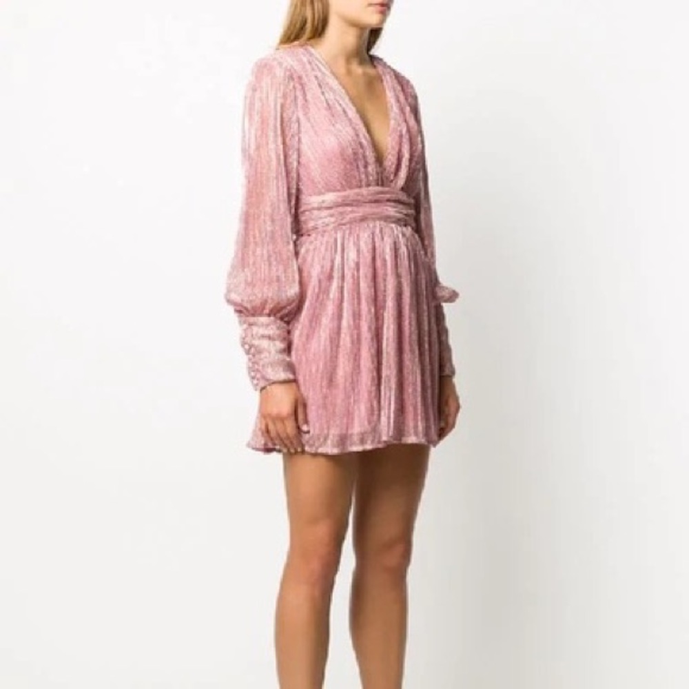 Retrofete Dani Lurex Mini Dress